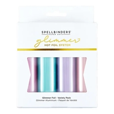 Spellbinders - Glimmer Hot Foil Variety Pack / Satin Pastels